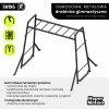 Ogrodowa drabinka gimnastyczna, metalowa Ogrodowa drabinka gimnastyczna, metalowa